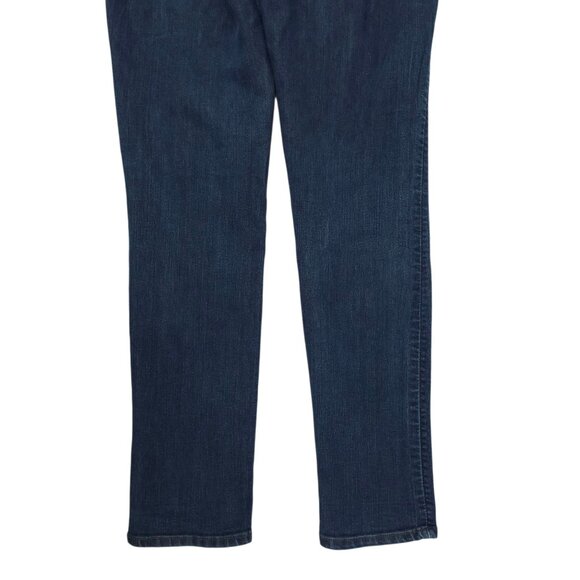 Loft Modern Skinny Jeans Womens Size 28/6 Mid Rise Dark Wash Stretch Denim - Picture 11 of 14